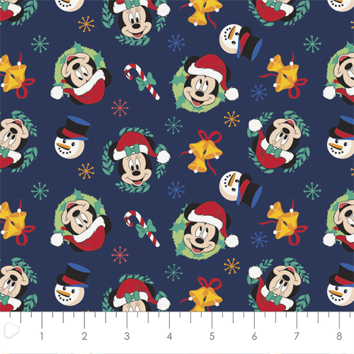 Sherk Dear Santa Christmas Fabric Fat Quarters & Yardage Character Winter Holiday Collection from Camelot Fabrics